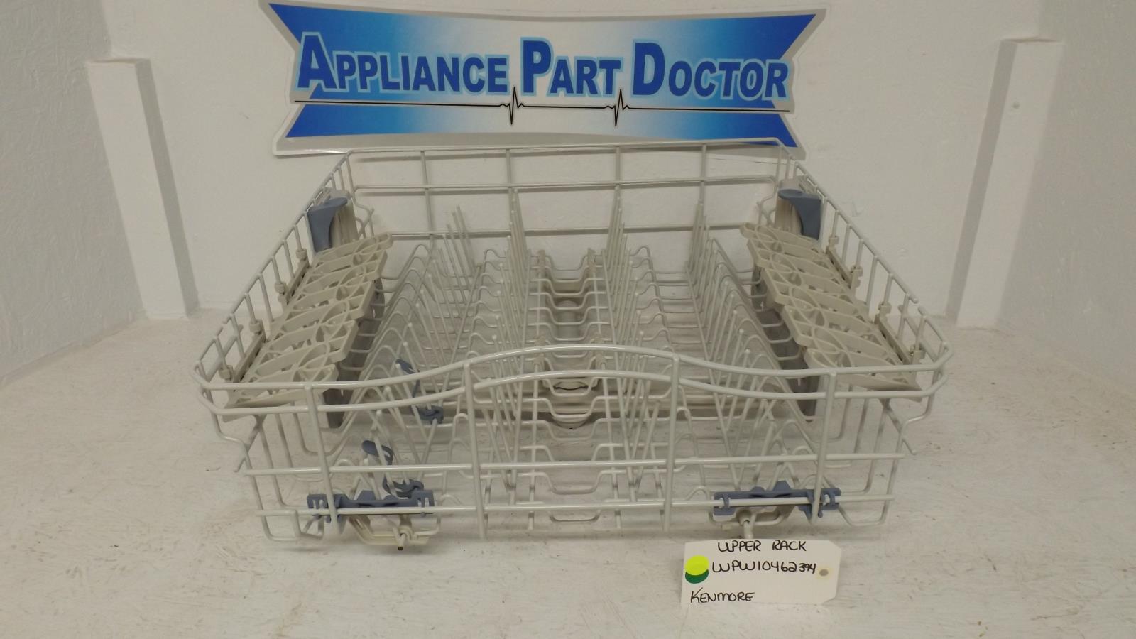 KENMORE DISHWASHER WPW10462394 UPPER RACK (USED) KENMORE DISHWASHER WPW10462394 UPPER RACK (USED)